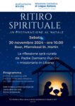 Ritiro spirituale in preparazione al Natale – Sabato 30 novembre 2024